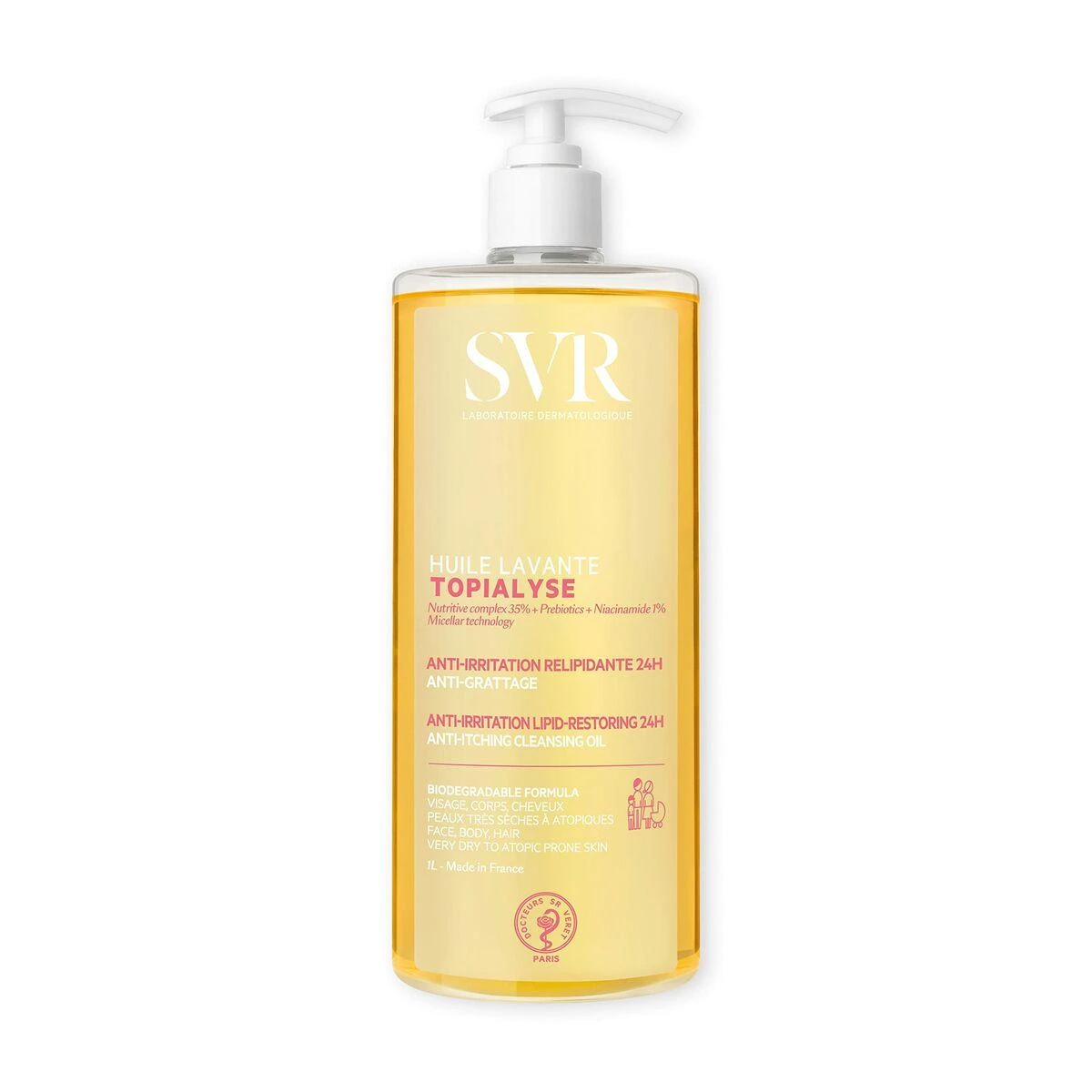 "Svr Topialyse" aliejinis prausiklis 1000ml
