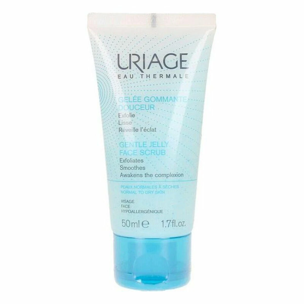 Uriage Gentle Jelly Peeling gelinis veido šveitiklis, 50 ml