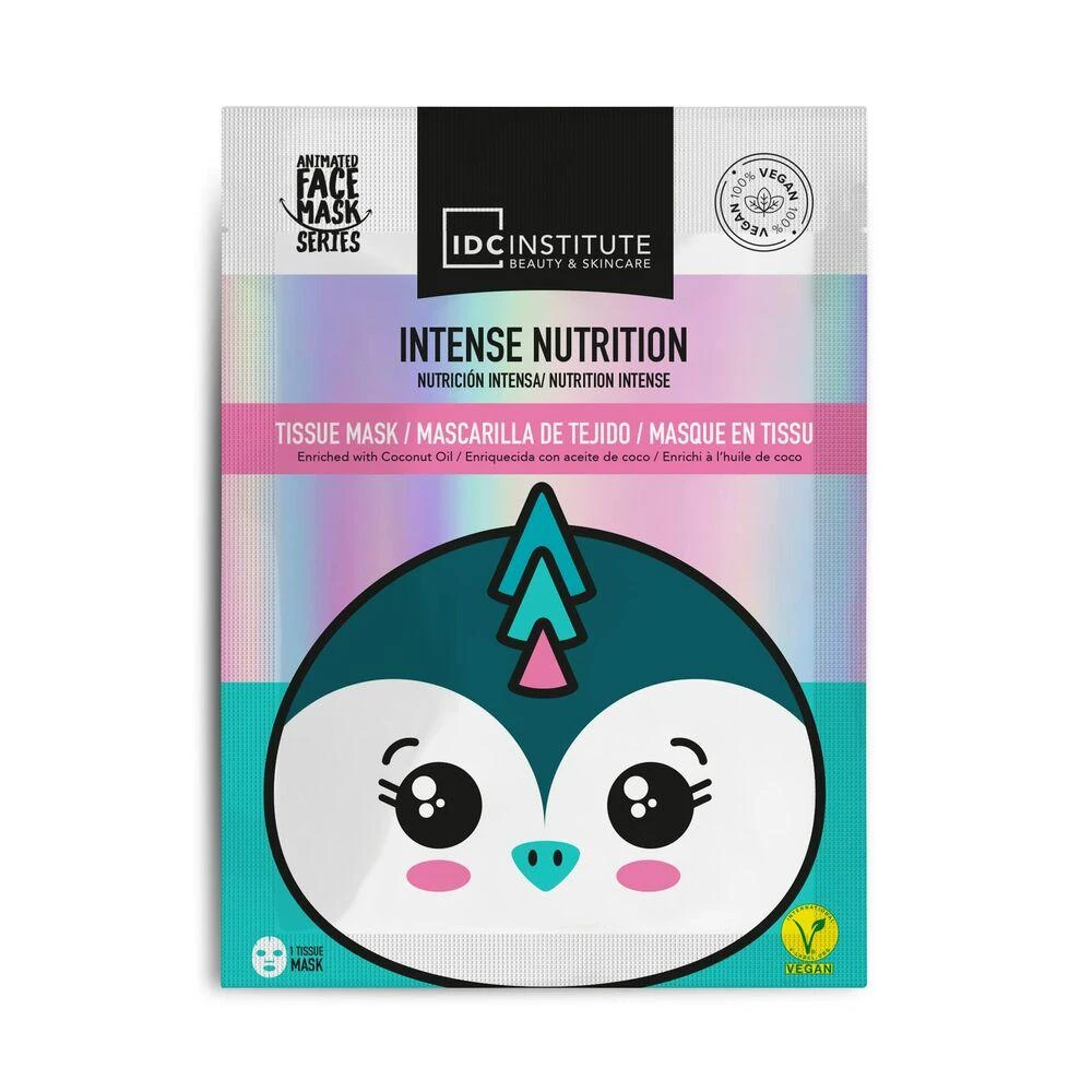 Aquarius IDC INSTITUTE lakštinė veido kaukė Penguin, 22 ml