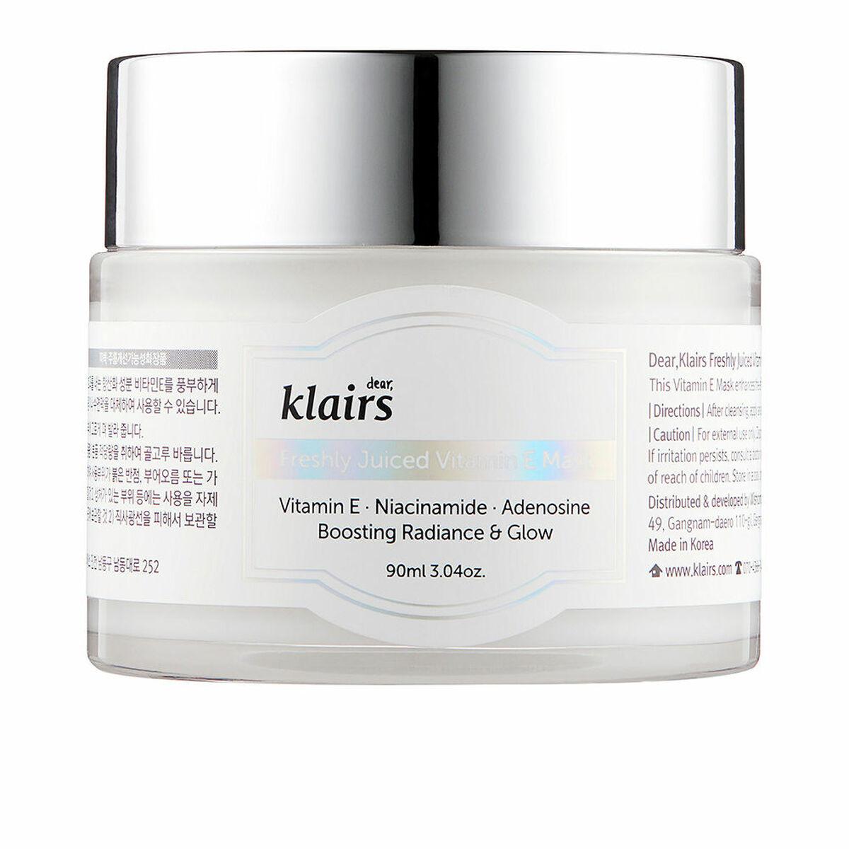 Klairs Freshly Juiced Vitamin e Mask maitinanti veido kaukė, 90 ml