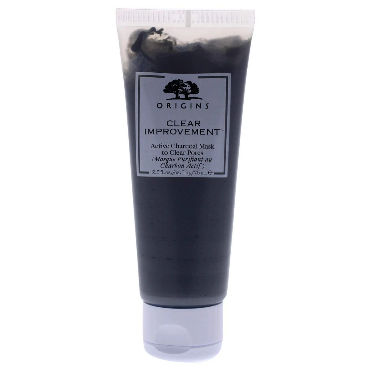 Origins Clear Improvement Active Charcoal Mask To Clear Pores valomoji kaukė su aktyvintosiomis anglimis, 75 ml