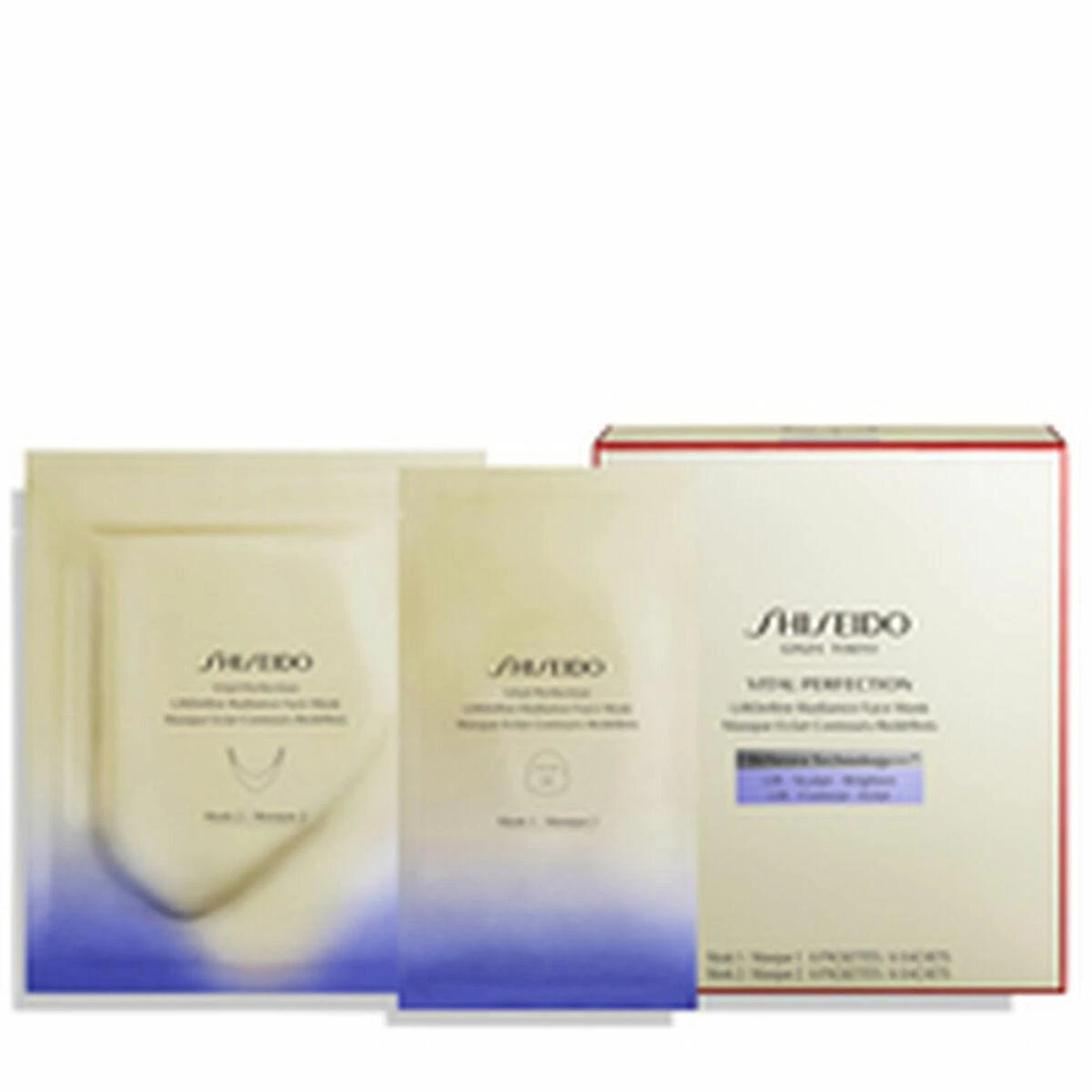 Shiseido Vital Perfection Liftdefine Radiance veido kaukė 1 vnt