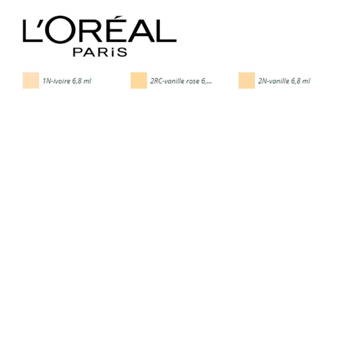 L'Oréal Paris True Match maskuoklis (2N vanille) 6,8 ml