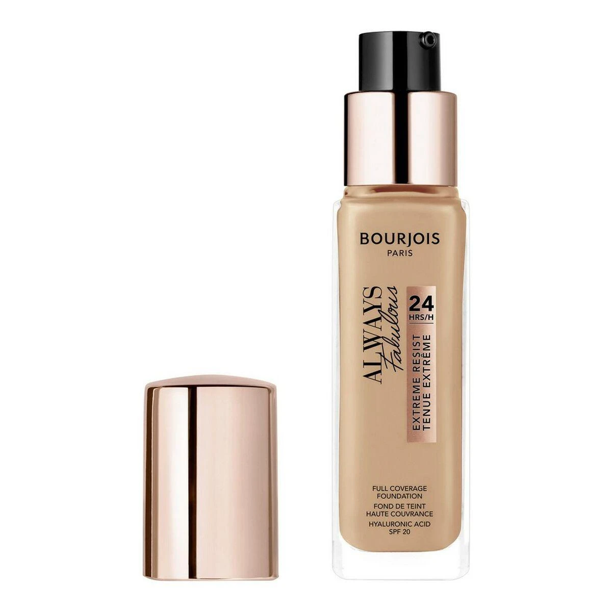 makiažo pagrindas Bourjois Always Fabulous 24h Foundation 400-Rose rusvai gelsvas