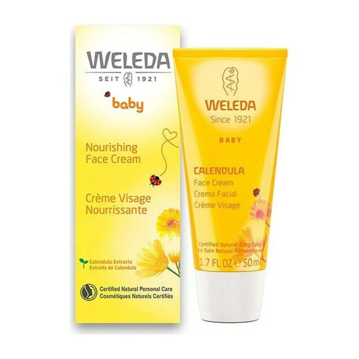 "Weleda" medetkų veido kremas 50ml