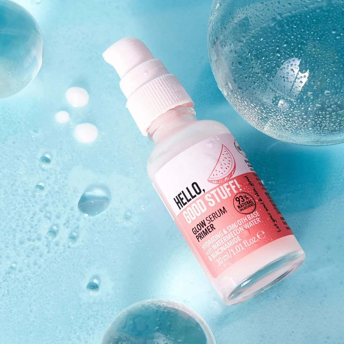 Essence Cosmetics ESSENCE HELLO, GOOD STUFF GLOW SERUM PRIMER veido serumas, 30 ml