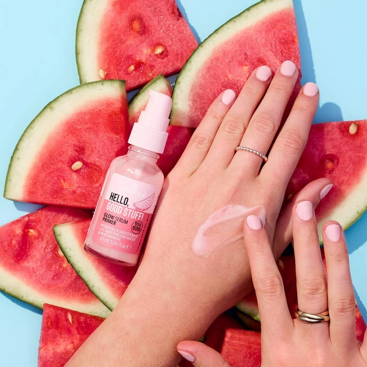 Essence Cosmetics ESSENCE HELLO, GOOD STUFF GLOW SERUM PRIMER veido serumas, 30 ml