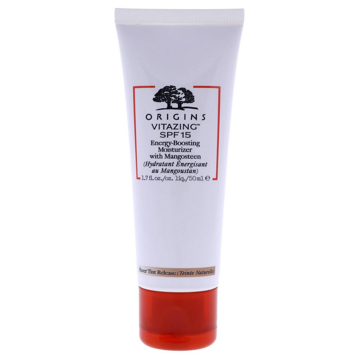 Origins Vitazing Energy-Boosting Moisturizer SPF 15 maitinamoji ir energizuojamoji priežiūros priemonė, 50 ml