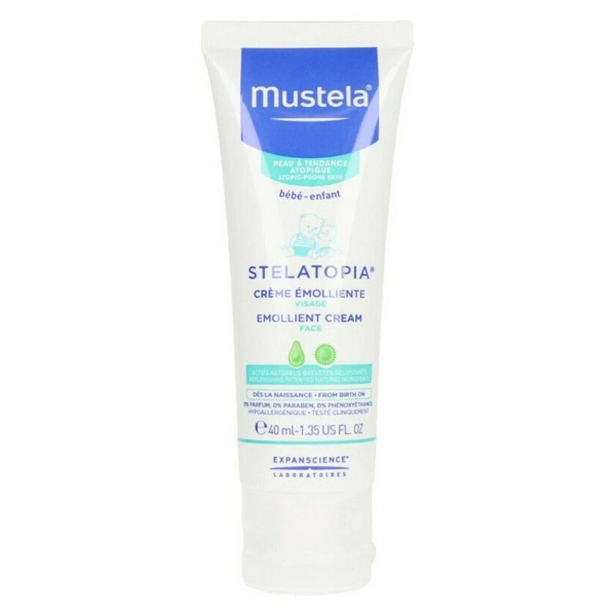 "Mustela Stelatopia" minkštinamasis kremas 40ml