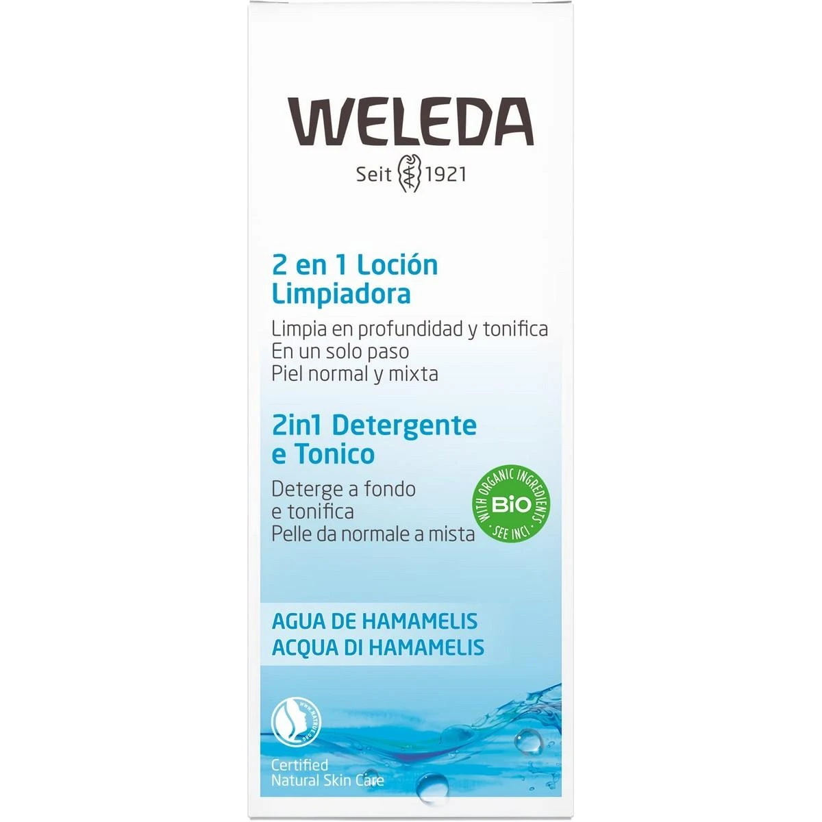 "Weleda" vieno žingsnio valomasis tonikas 100ml