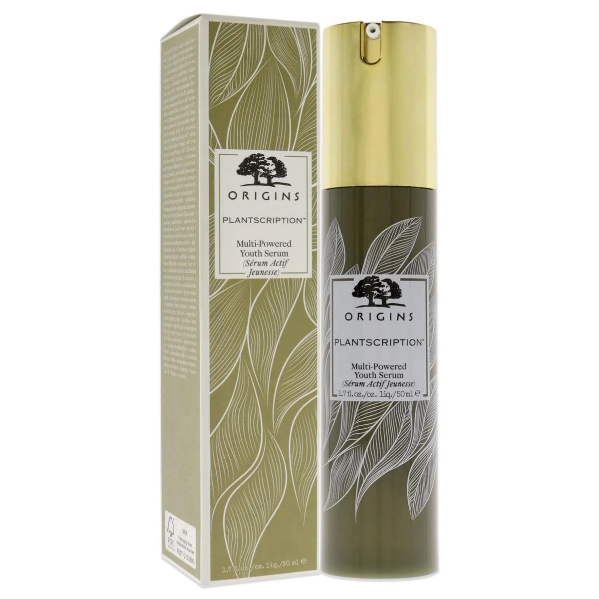 Origins „Plantscription“ daugiafunkcis veido senėjimą stabdantis serumas, 50 ml