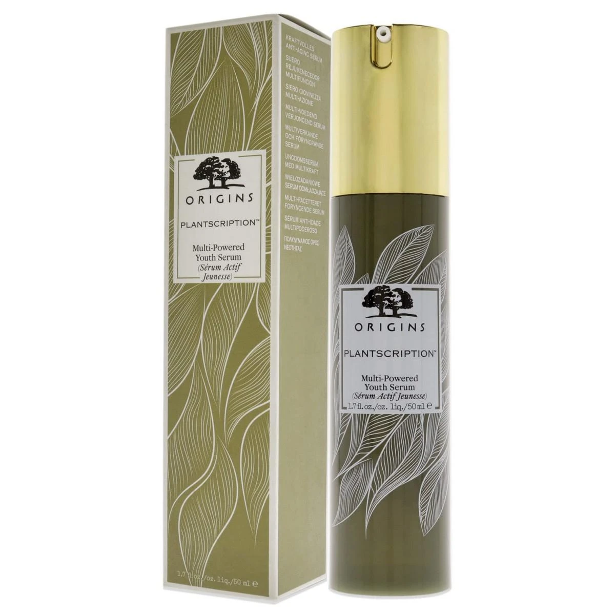 Origins „Plantscription“ daugiafunkcis veido senėjimą stabdantis serumas, 50 ml