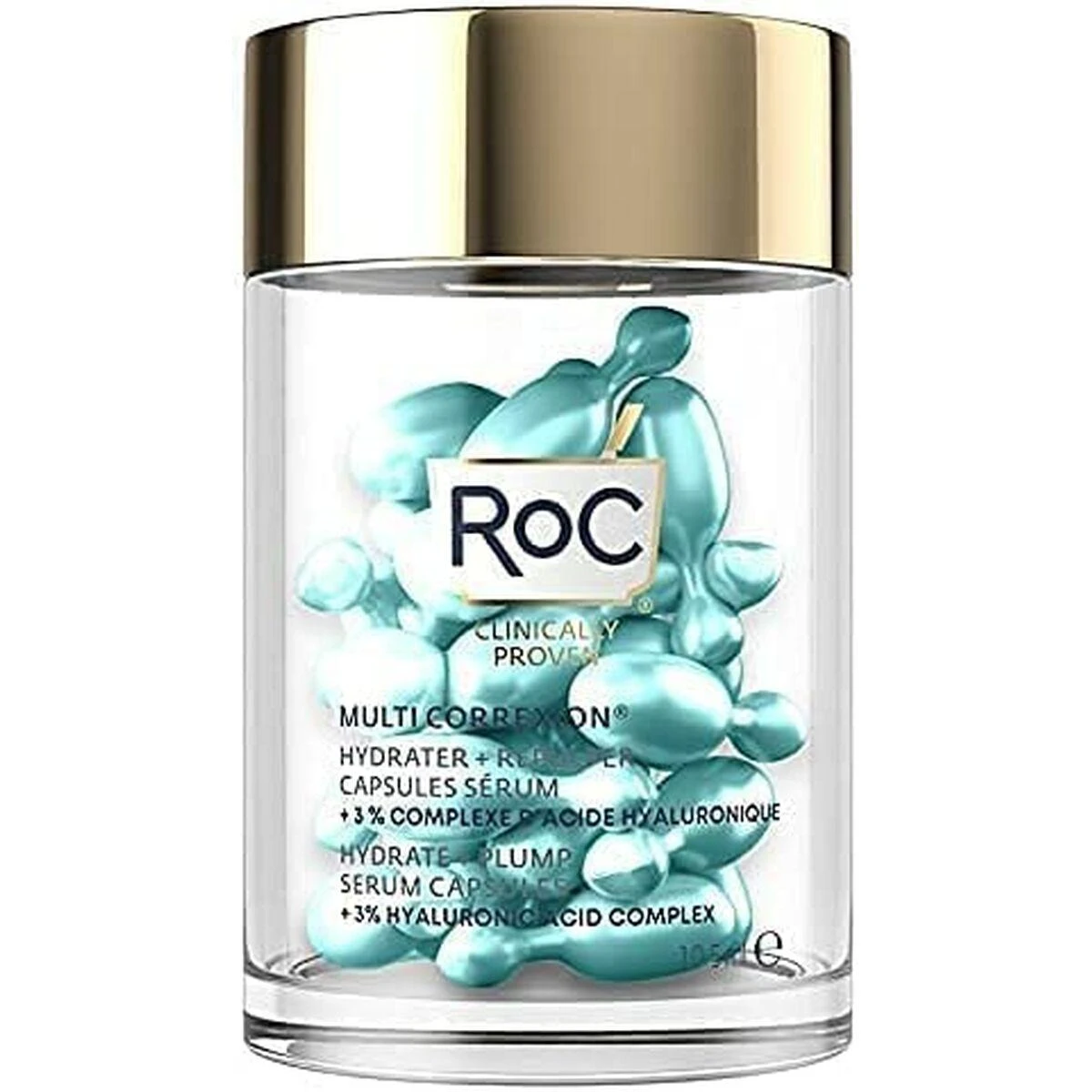 RoC Multi Correxion Hydrate – sodrios serumo kapsulės, 10,5 ml