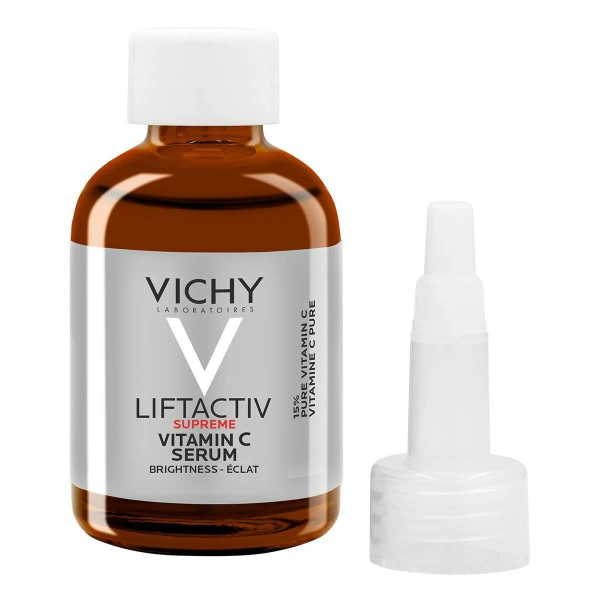 Vichy Liftactiv Supreme Vitamin C Serum skaistinantis serumas veidui, 20 ml