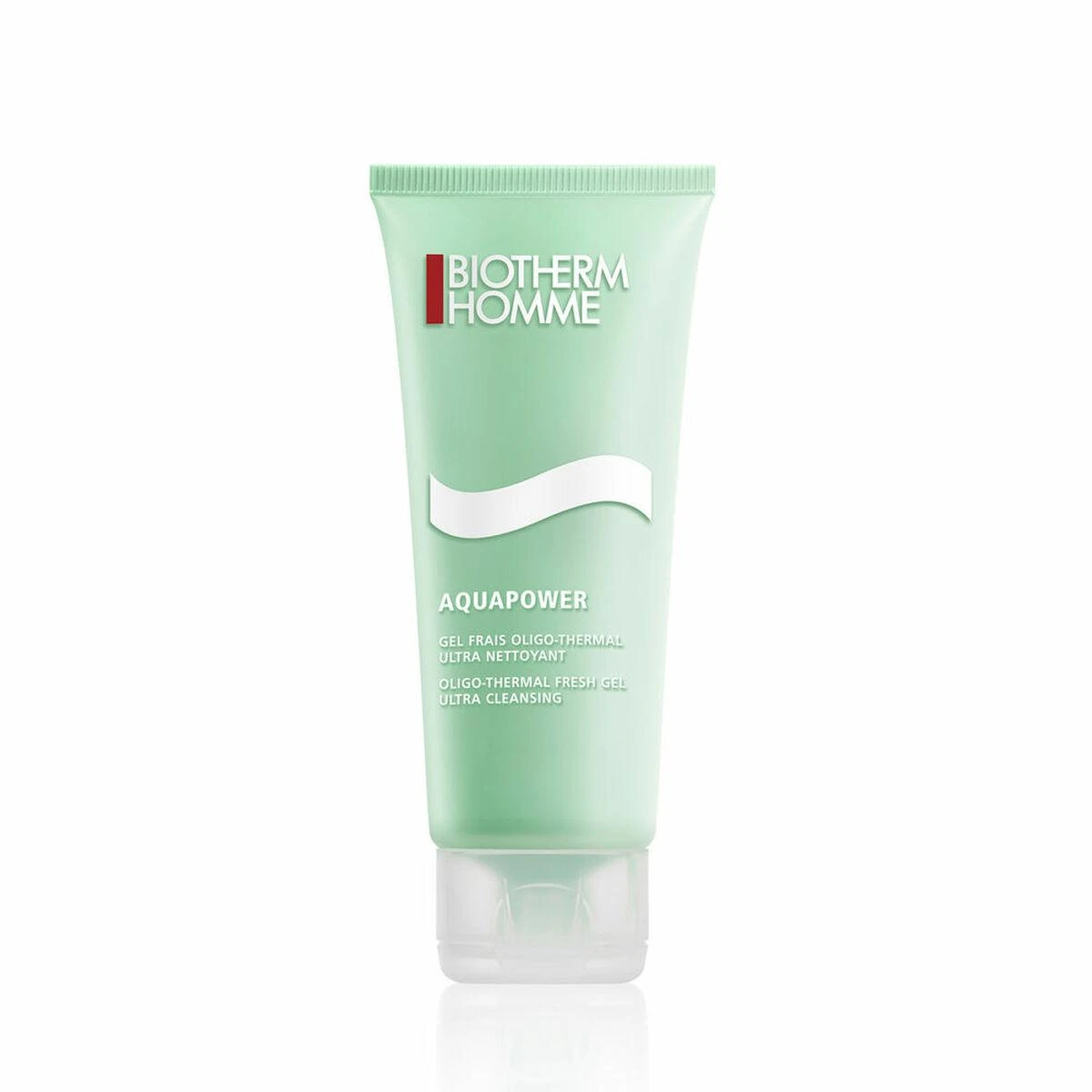Biotherm Homme Aquapower Oligo-Thermal Fresh Gel veido prausiklis vyrams, 125 ml