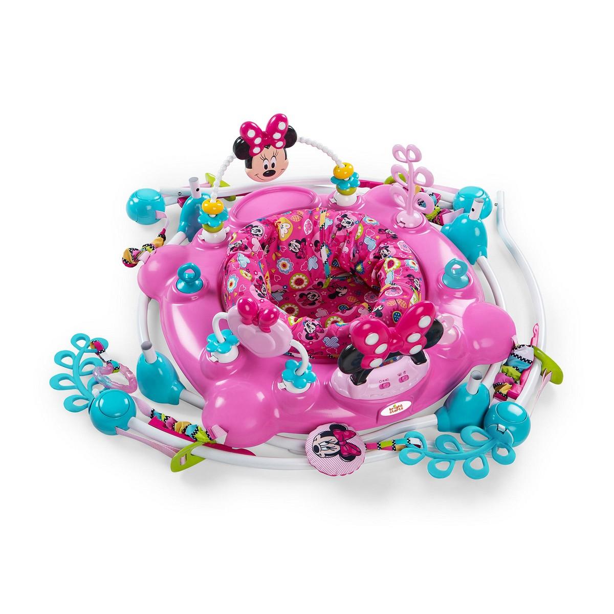 Bright Stars Disney Kūdikio kėdutė Minnie Mouse, rožinė K10299