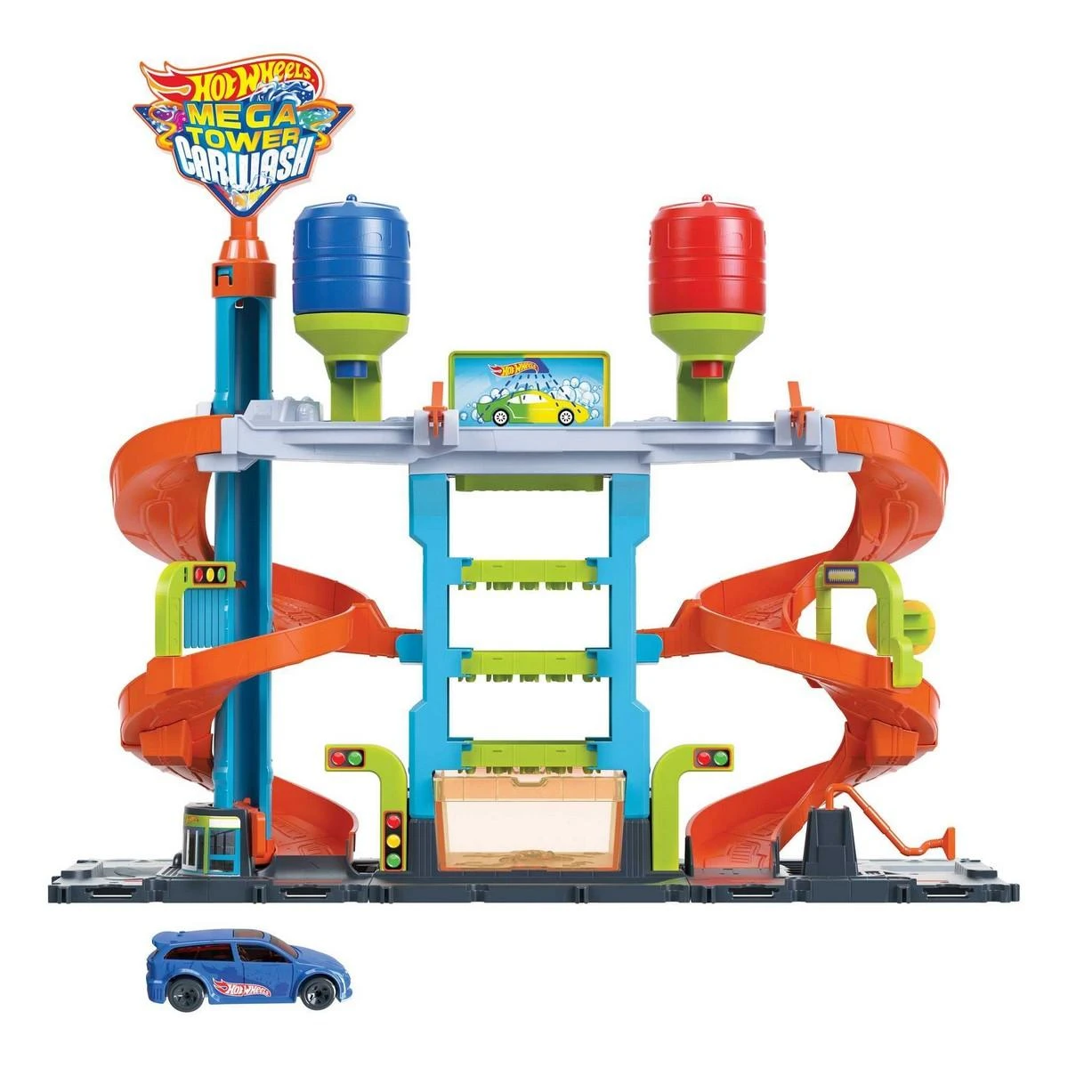 Mattel Hot Wheels rinkinys „Bokštinė automobilių plovykla“