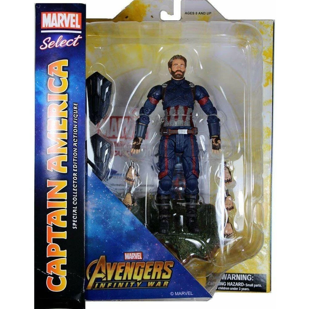 Diamond Select Veiklos rodikliai Diamond Captain America APR182168 18 cm