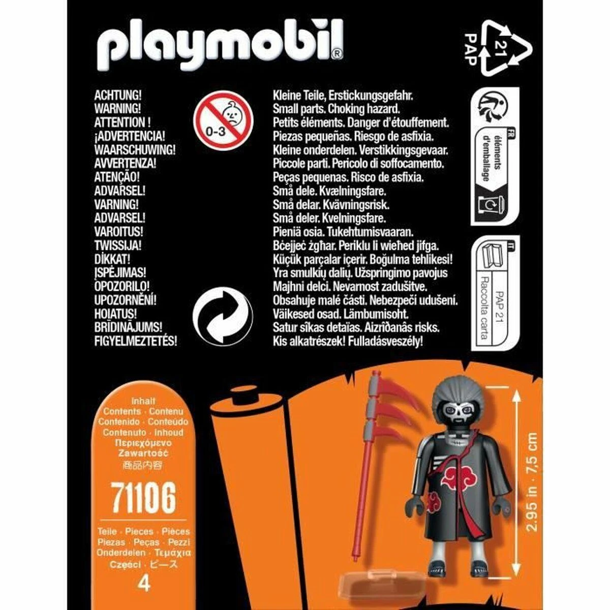 Playmobil Figūrėlė naruto 71106 hidan