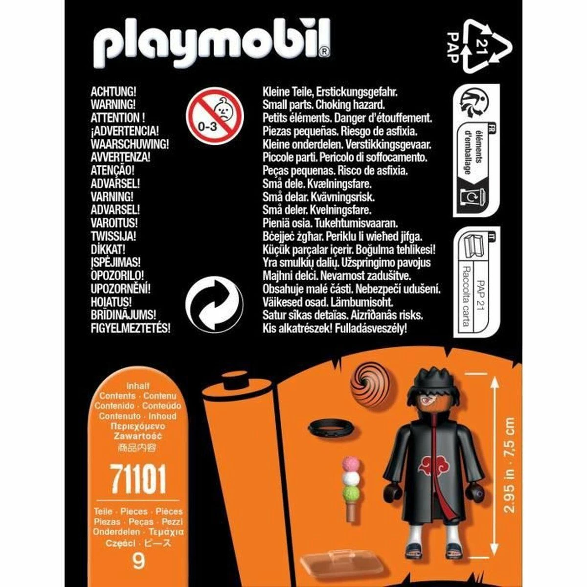 Playmobil Figūrėlė naruto 71101 tobi