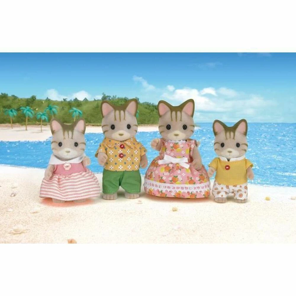 Sylvanian Families Dryžuotų kačiukų šeimynėlė