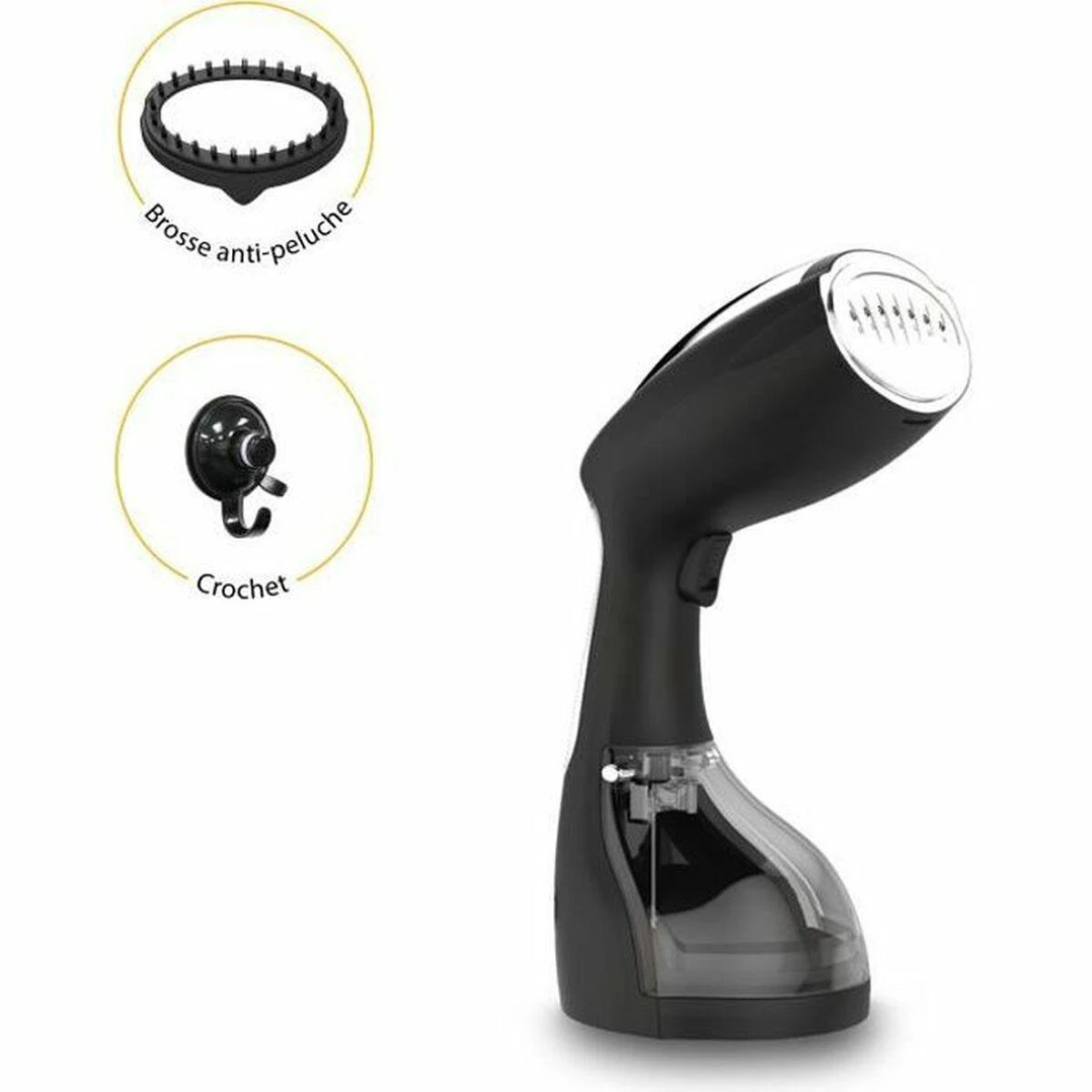 Garinis drabužių valytuvas SteamOne sTravel  (1400 W, juodos spalvos)