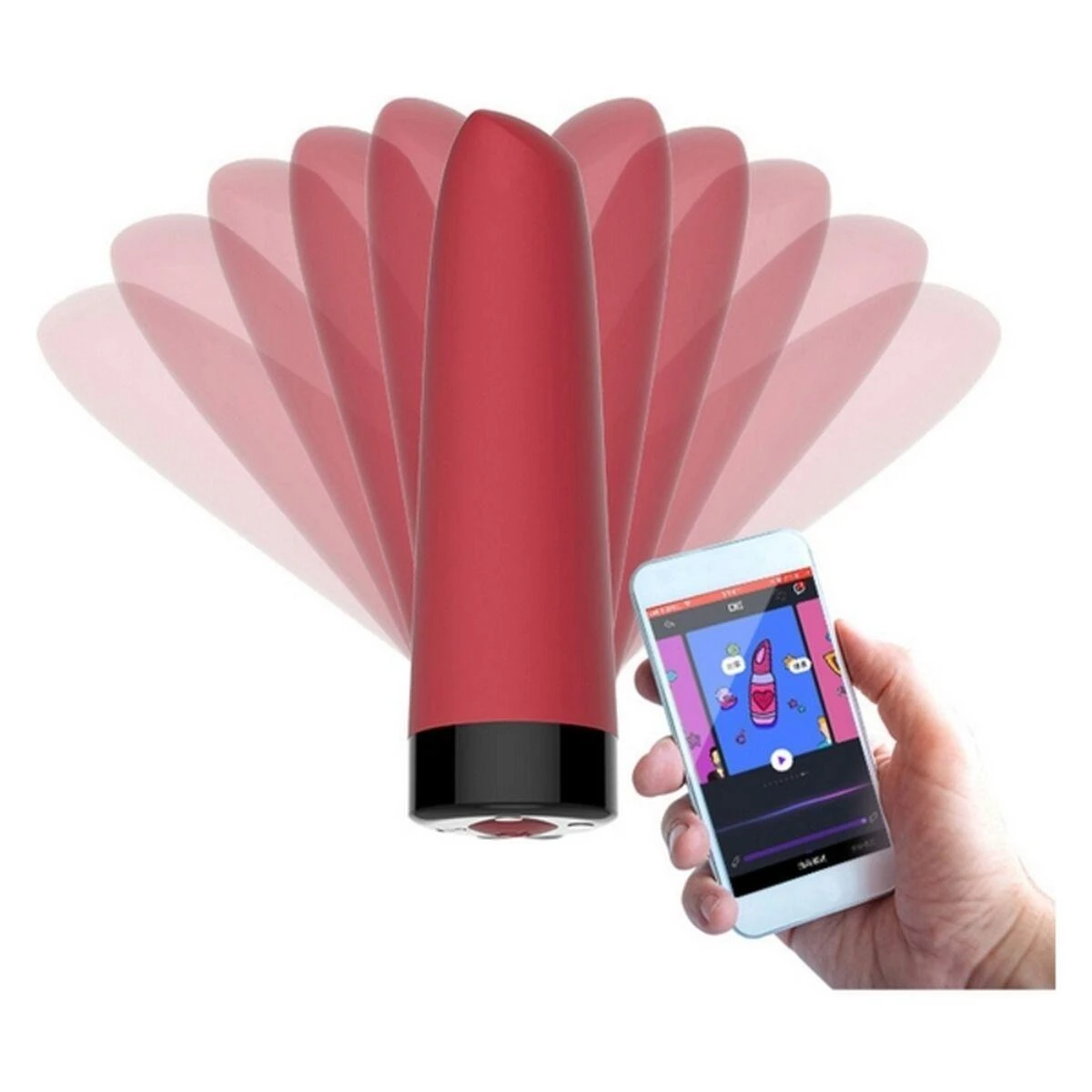 „Magic Motion“ – „Awaken App“ valdomas mini vibratorius