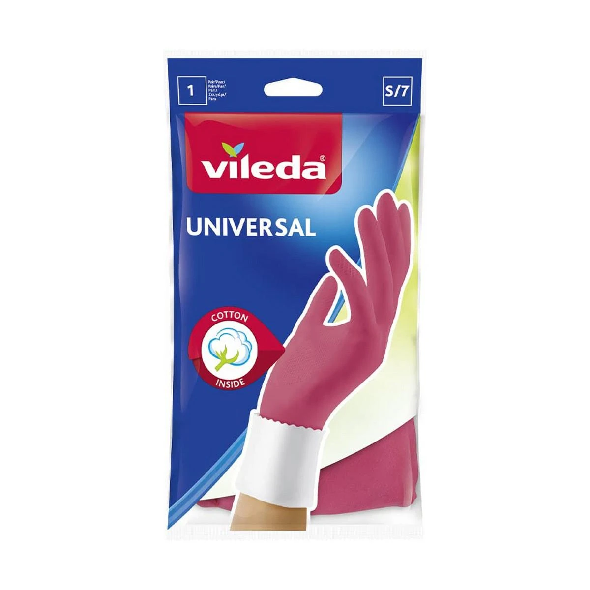 Pirštinės Vileda Universal S/7 dydis