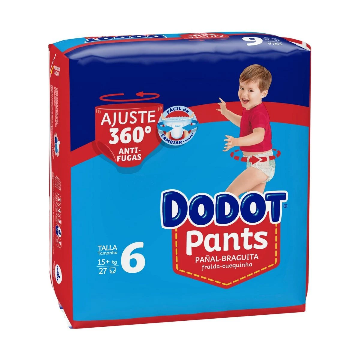 sauskelnės Dodot Dydis 6 27 vnt