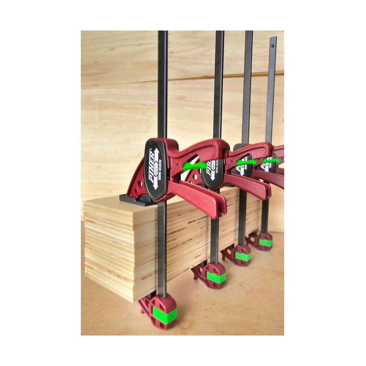 Greitos fiksacijos spaustuvas Piher Mini Quick 5,5x30cm, maks. 75kg