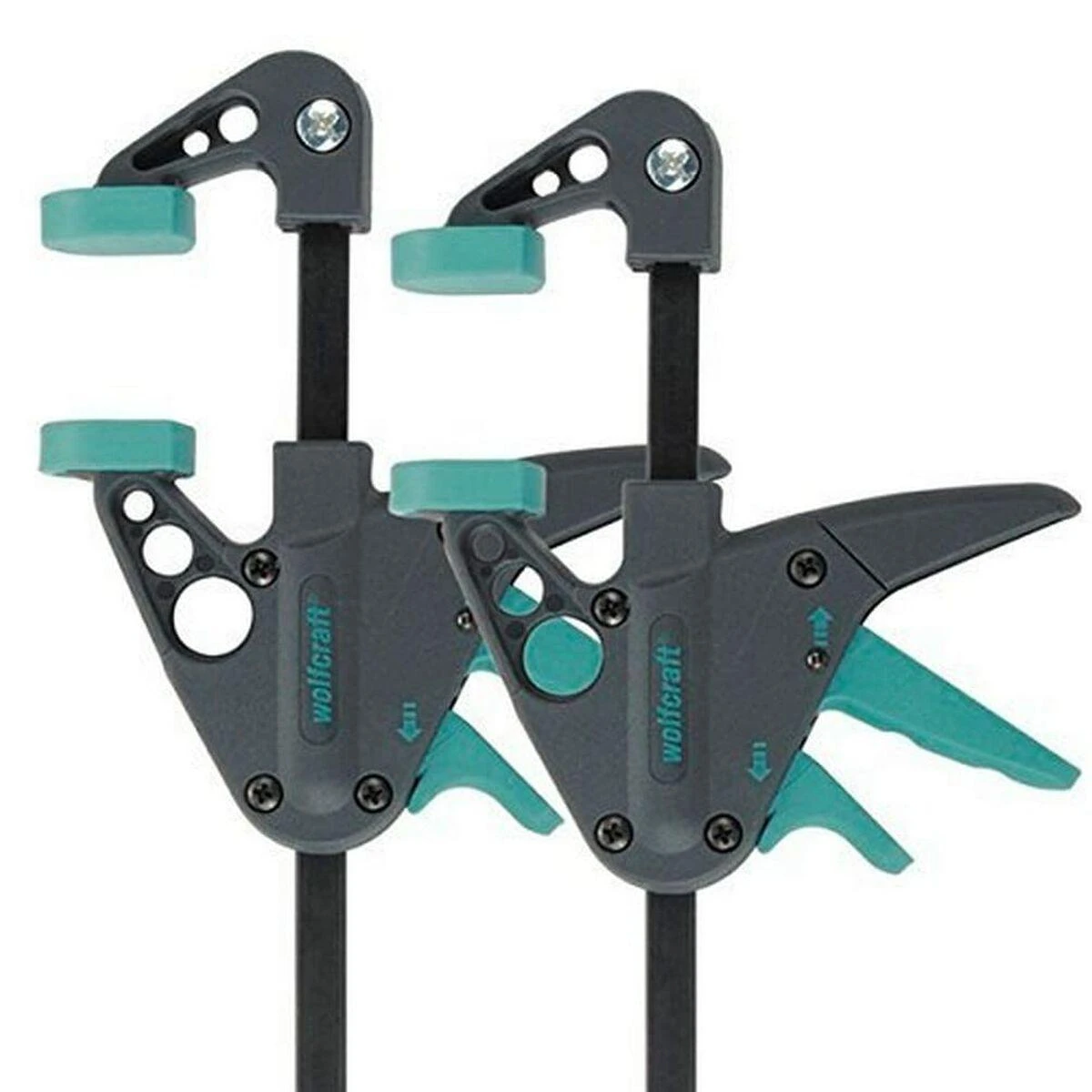 Spaustuvas Wolfcraft; 40x110 mm; 2 vnt.