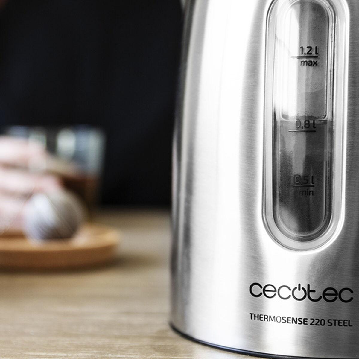 CECOTEC Virdulys ThermoSense 220 Plieninis 1,2 litro 1630W