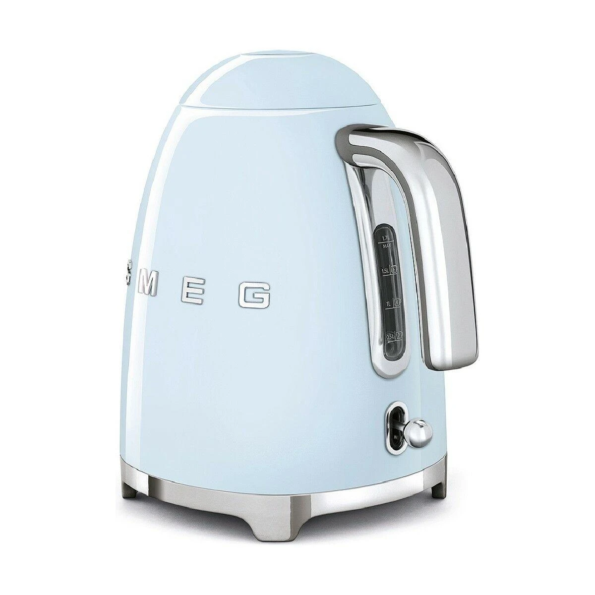Smeg Elektrinis virdulys KLF03PBEU, 1.7 l, 2400 W, Pastelinės mėlynos spalvos