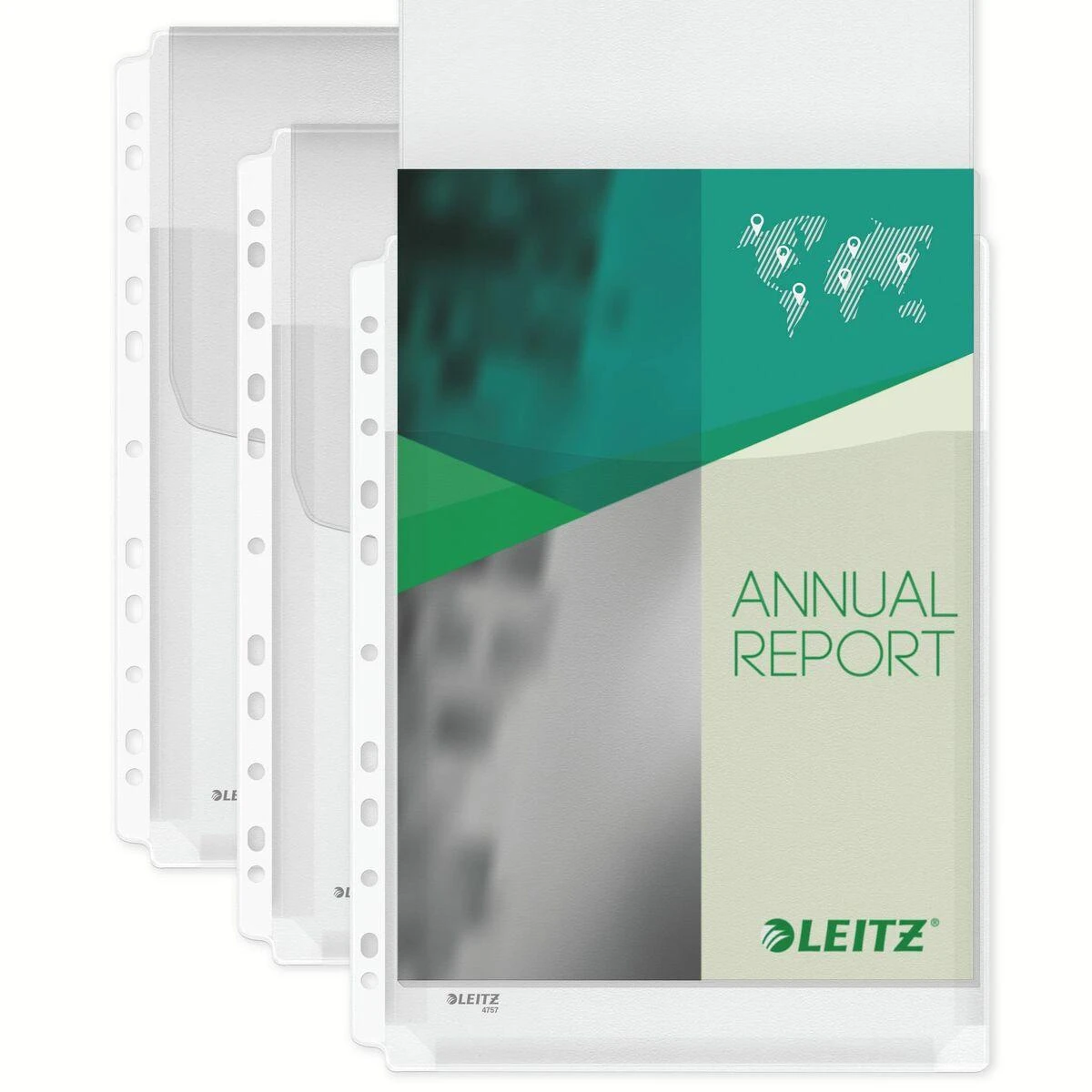 Esselte Leitz 47573003 įmautė dokumentams 210 x 297 mm (A4) PVC 5 vnt