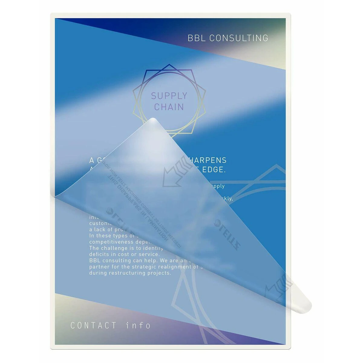 Leitz iLAM UDT laminavimo vokelis 100 vnt