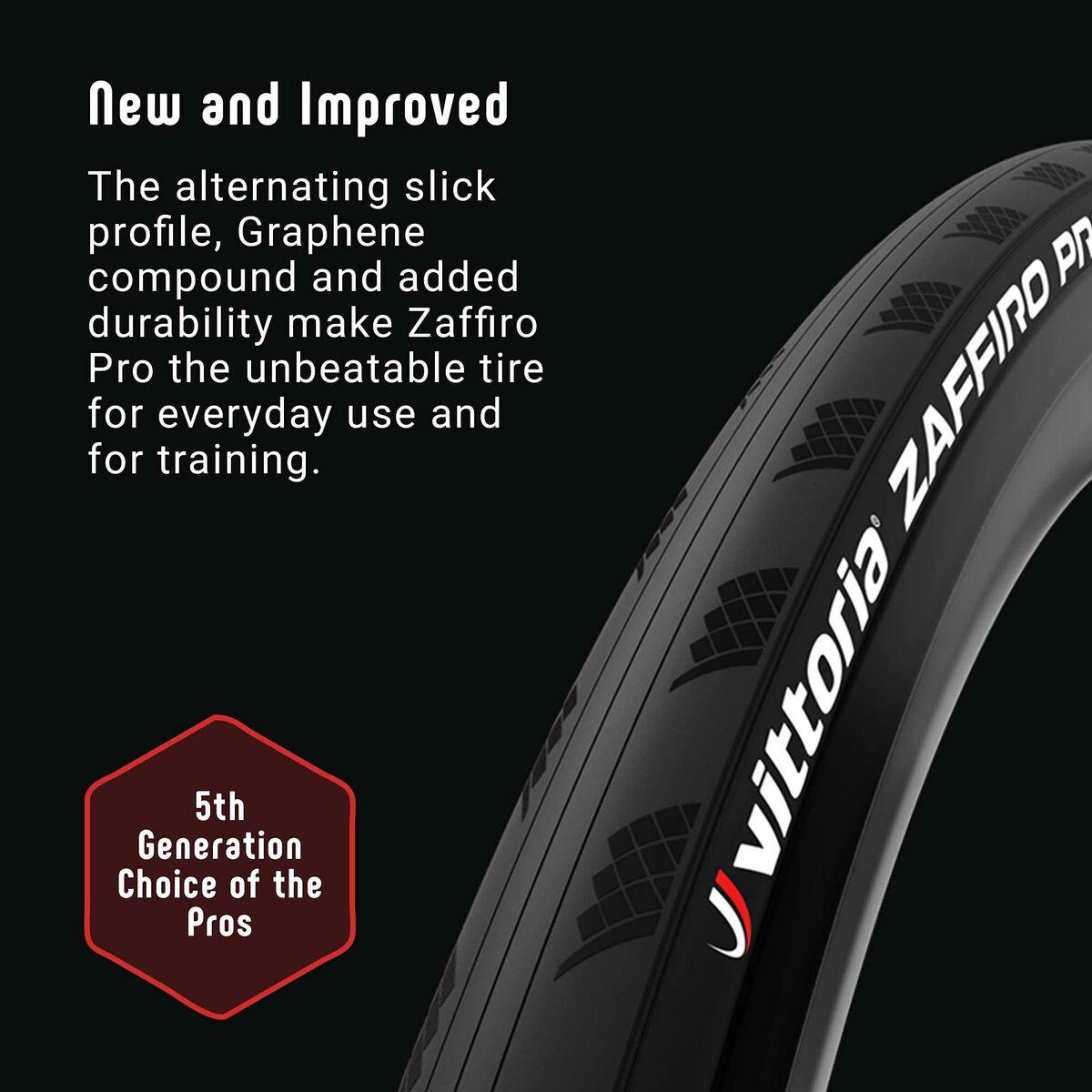 Padanga 28" Vittoria Zaffiro Pro V G2.0 Fold 700x28c / 28-622 juodas