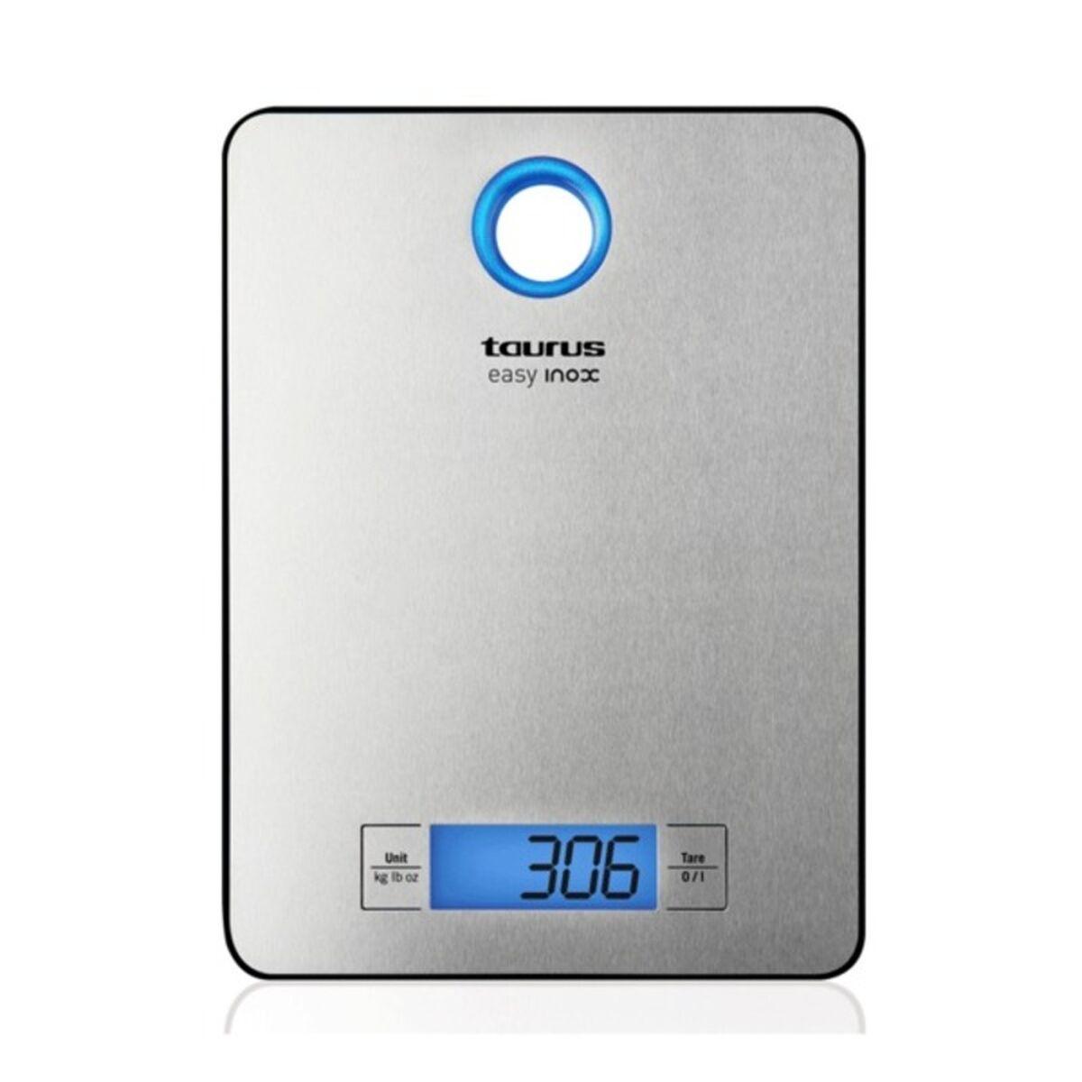 Virtuvinės svarstyklės Taurus EASY INOX, sveria iki 5kg