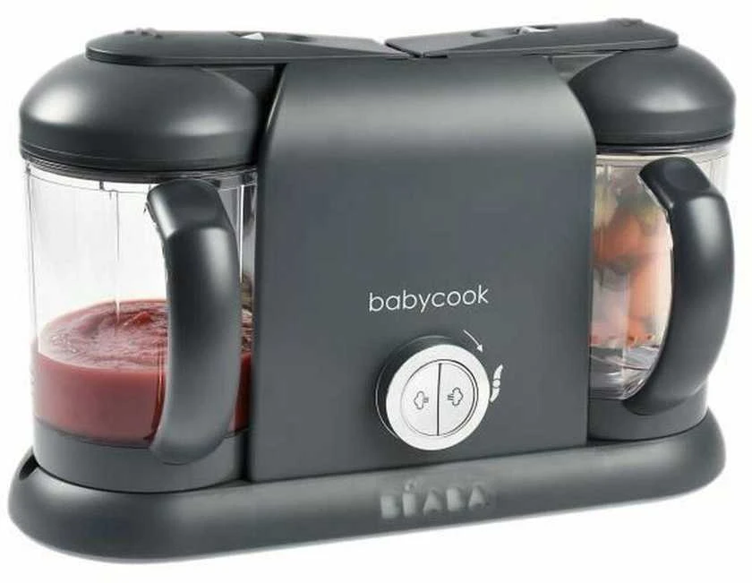 BEABA BABYCOOK PLUS TRINTUVAS-GARINTUVAS 4IN1, DARK Pilkas