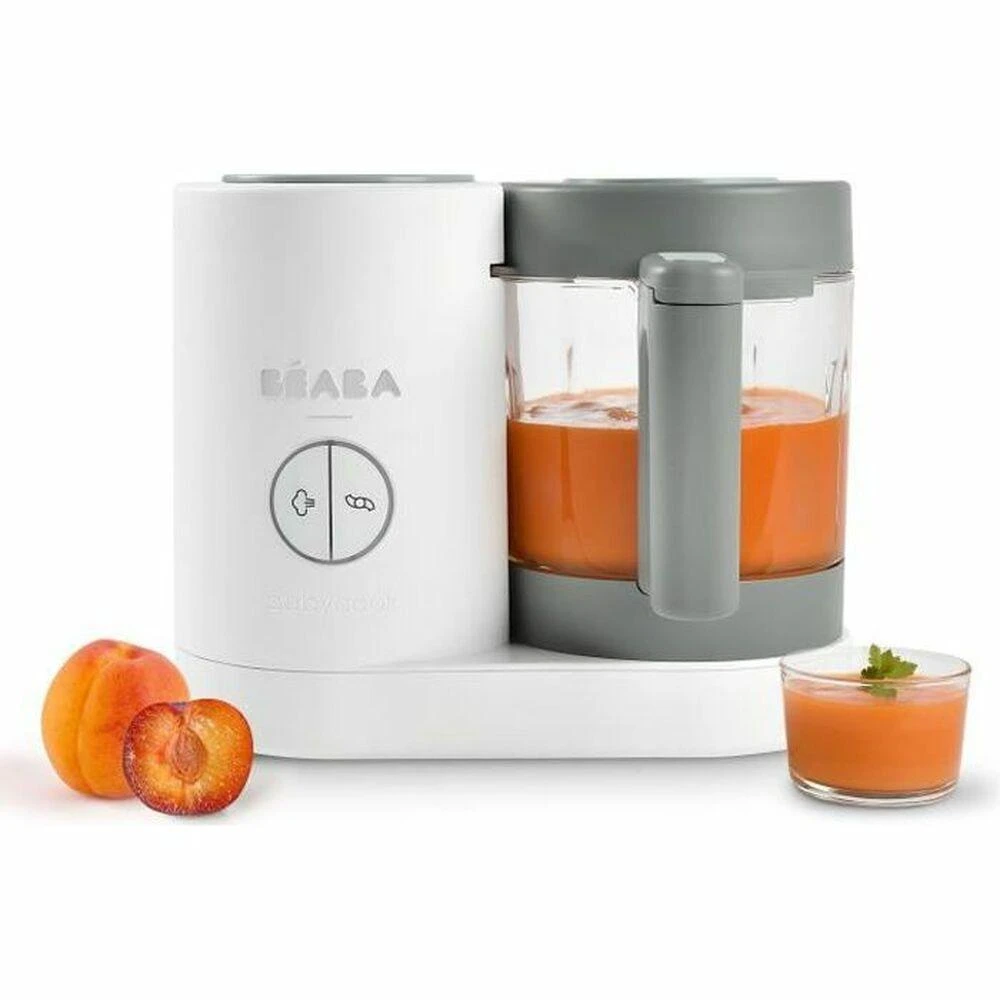 Trintuvas-garintuvas Beaba Babycook Neo, pilkas/baltas