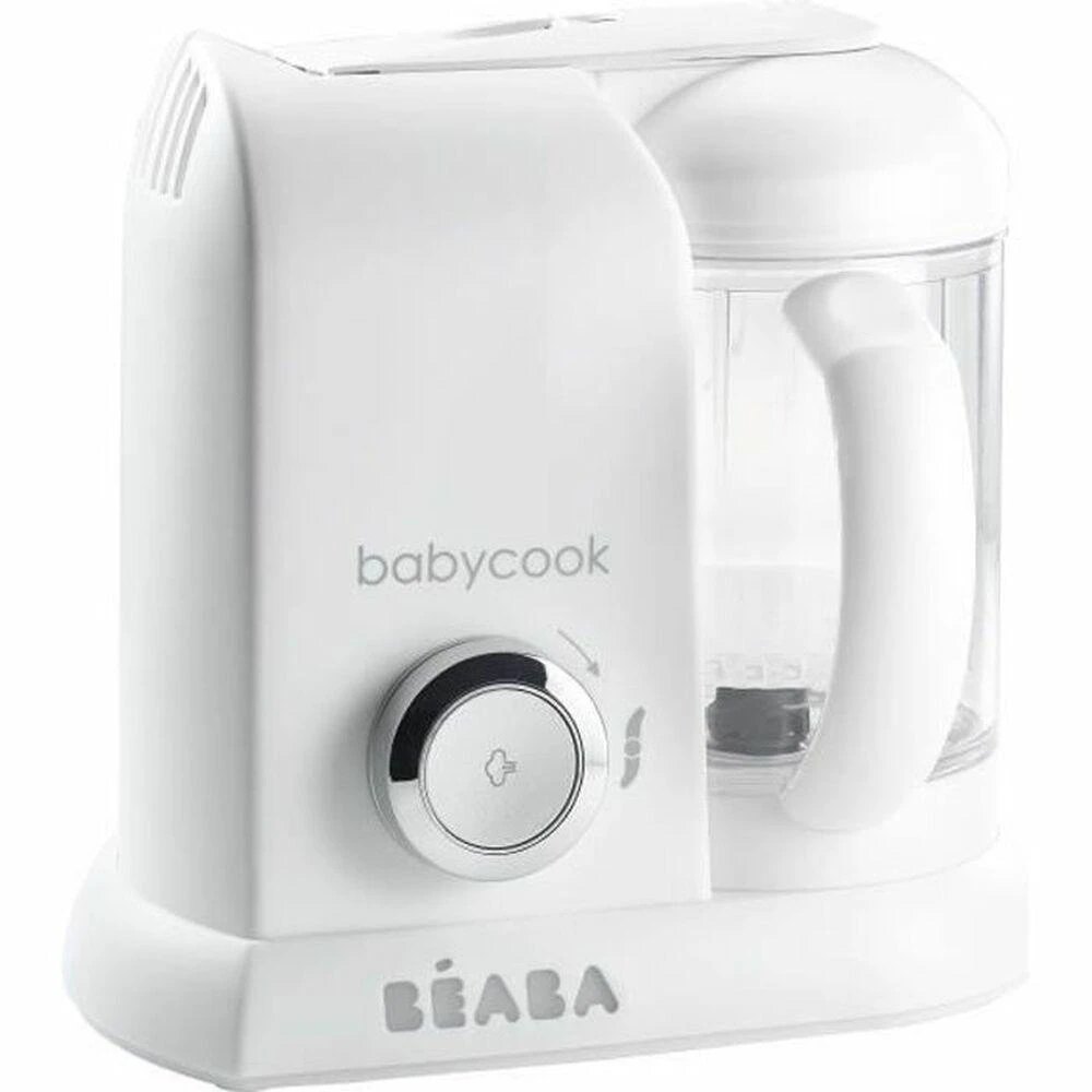 Trintuvas-garintuvas 4in1 Beaba Babycook Solo, spalva: balta, sidabrinė