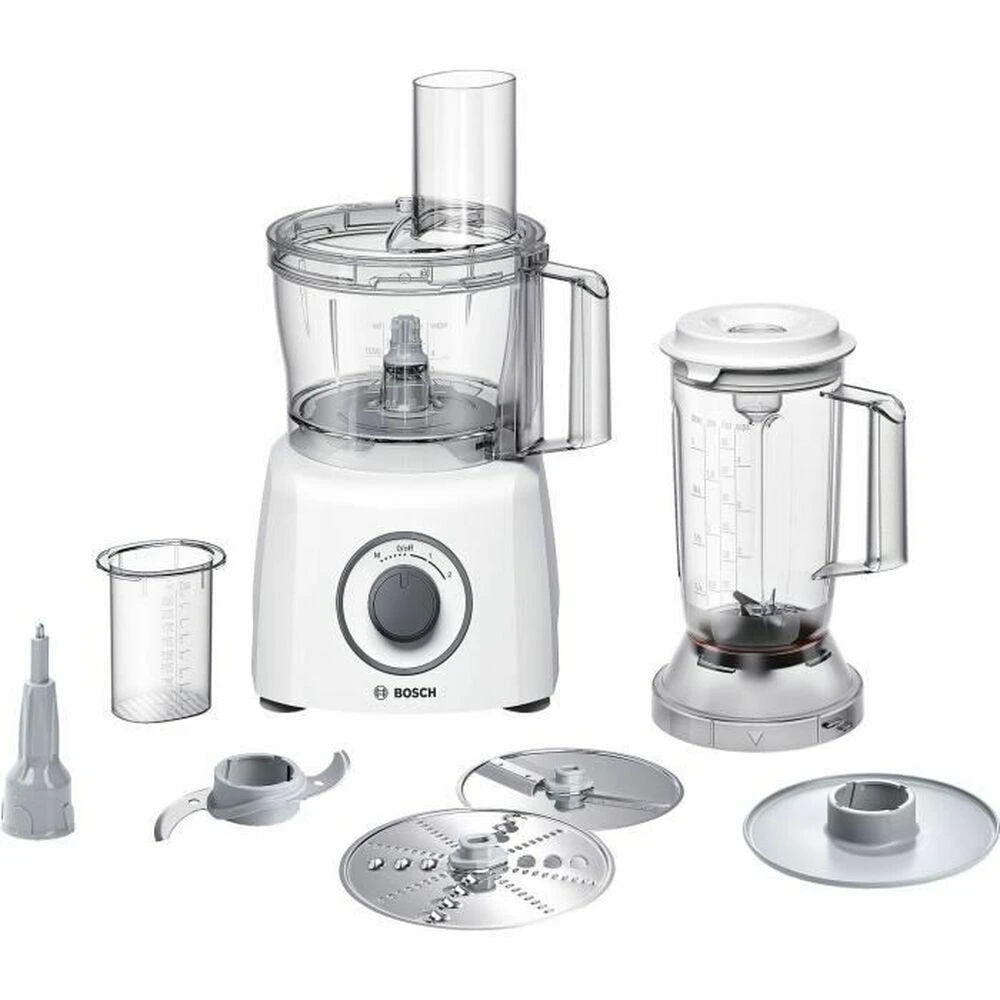 Virtuvinis kombainas Bosch MCM3200W Virtuvės kombainas, MultiTalent 3, 800 W, Baltas, Baltas