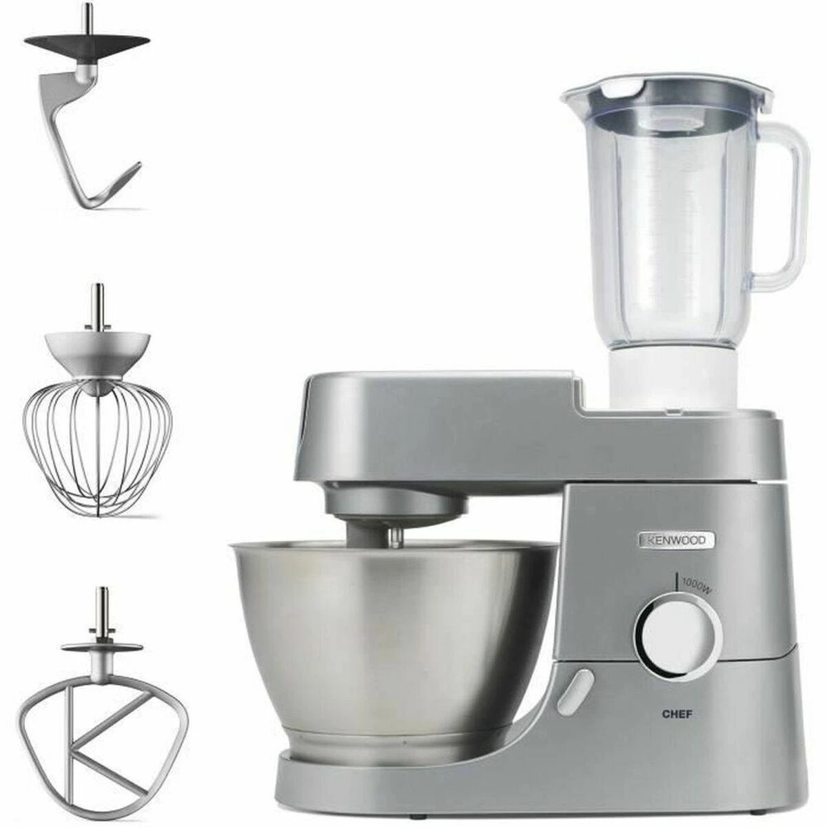 Kenwood KVC3110S virtuvinis kombainas 4,6 l Sidabrinis 1000 W