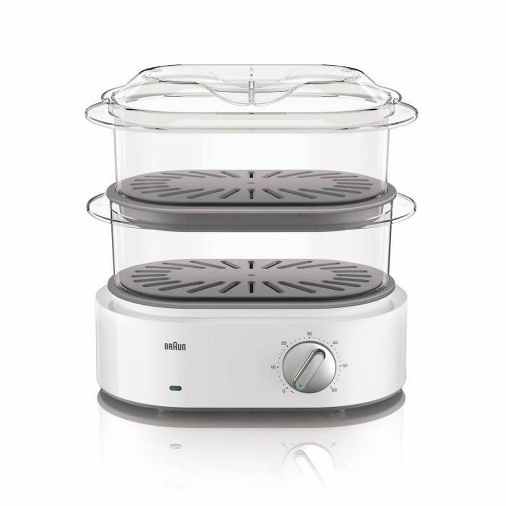 Garų puodas Braun FS 5100 balta IdentityCollection