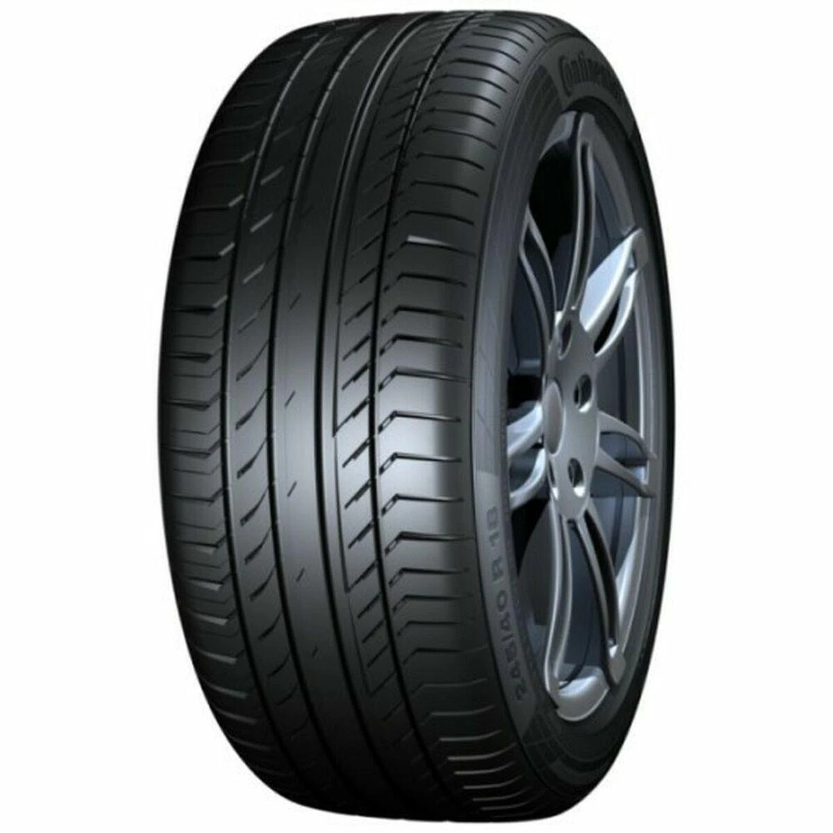 „Continental Padangos SportContact 5 106W XL“ * „RunFlat“ (triukšmo lygis 72 dB)