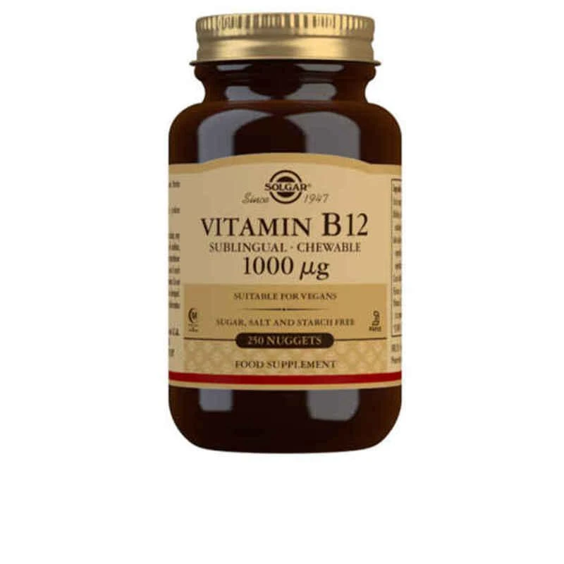 Solgar Vitaminas B12 1000mcg - ciankobalaminas 250 tablečių