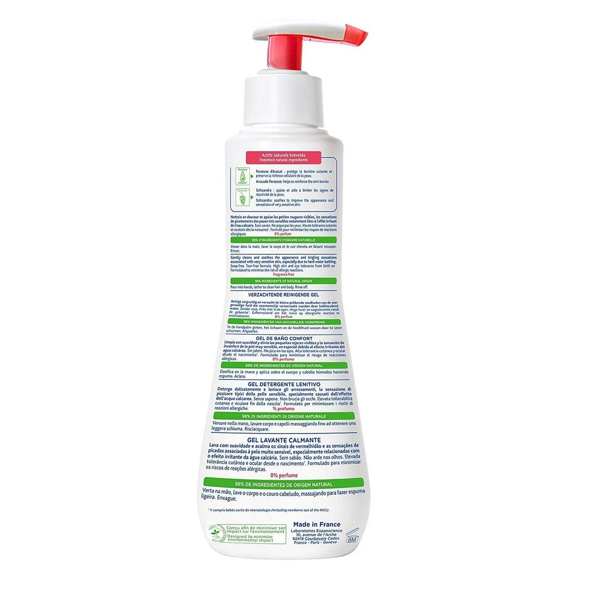 "Mustela Comfort" vonios gelis 300 ml