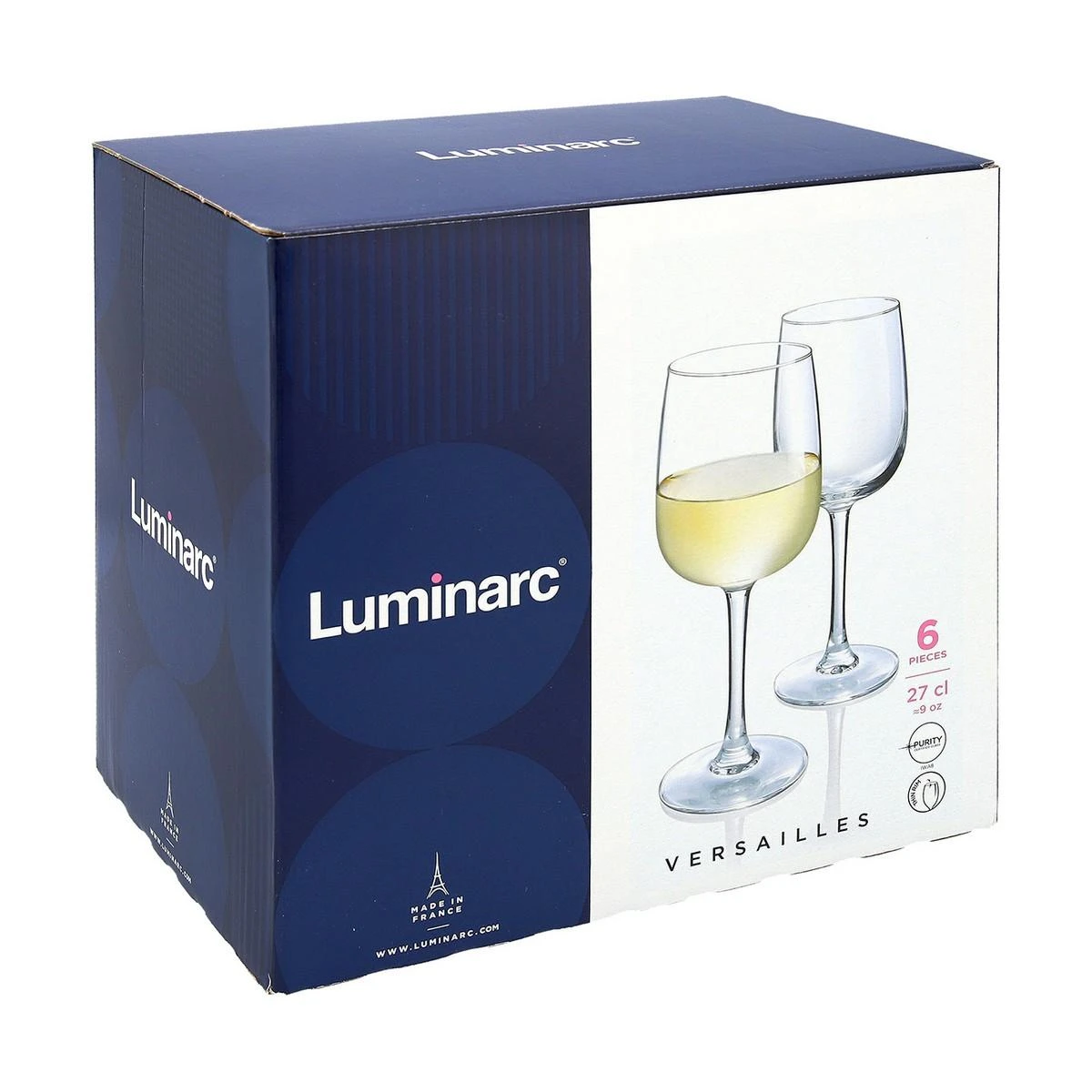 Dajar 6 Versalio taurių rinkinys, 275 ml, LUMINARC