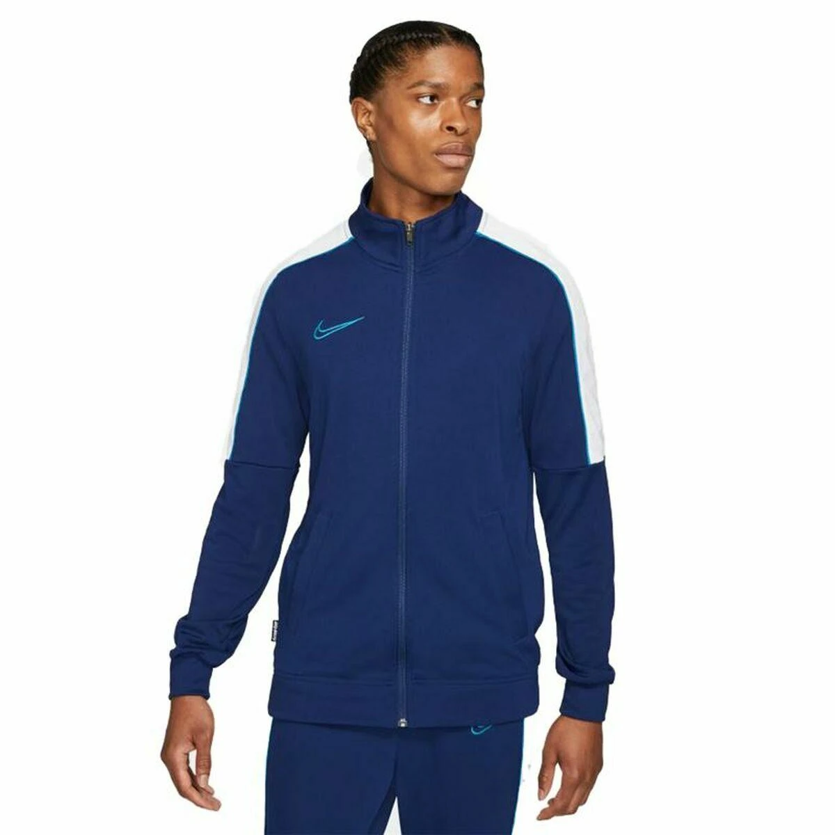 Vyriškas džemperis Nike DF Academy TRK JKT KP FP JB DA5566 492, mėlynas