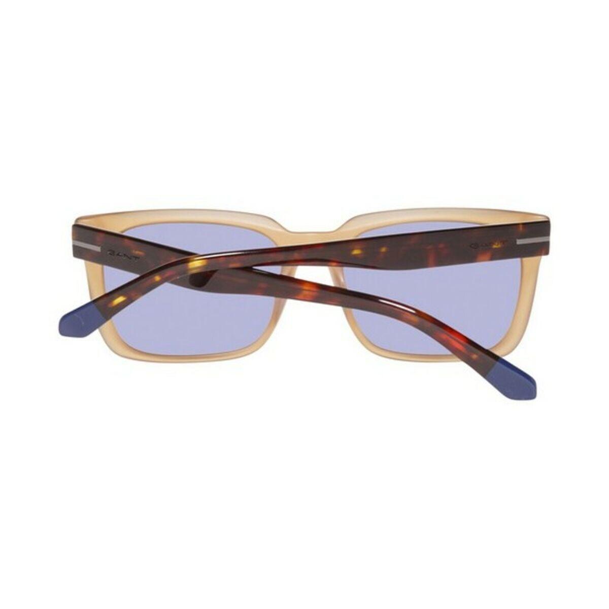 Męskie okulary przeciwsłoneczne Gant GA70735646V – ruda