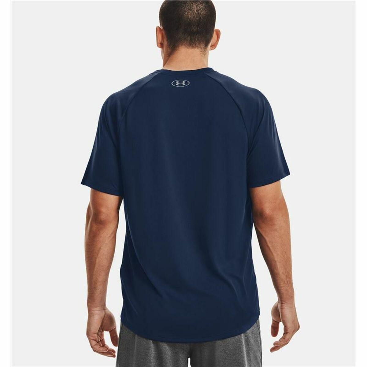 Vyriški marškinėliai Under Armour Tech 2.0 SS tamsiai mėlyna 1326413 408 (S)